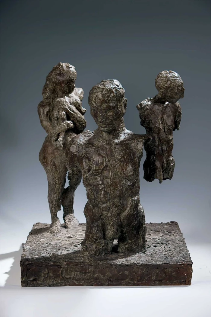 Bronzo: Camminanti
