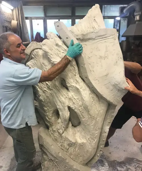 Passo delle gesso a cera