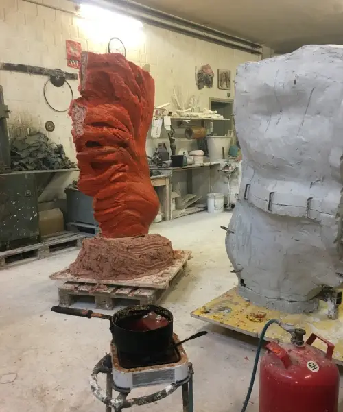 Passo delle gesso a cera