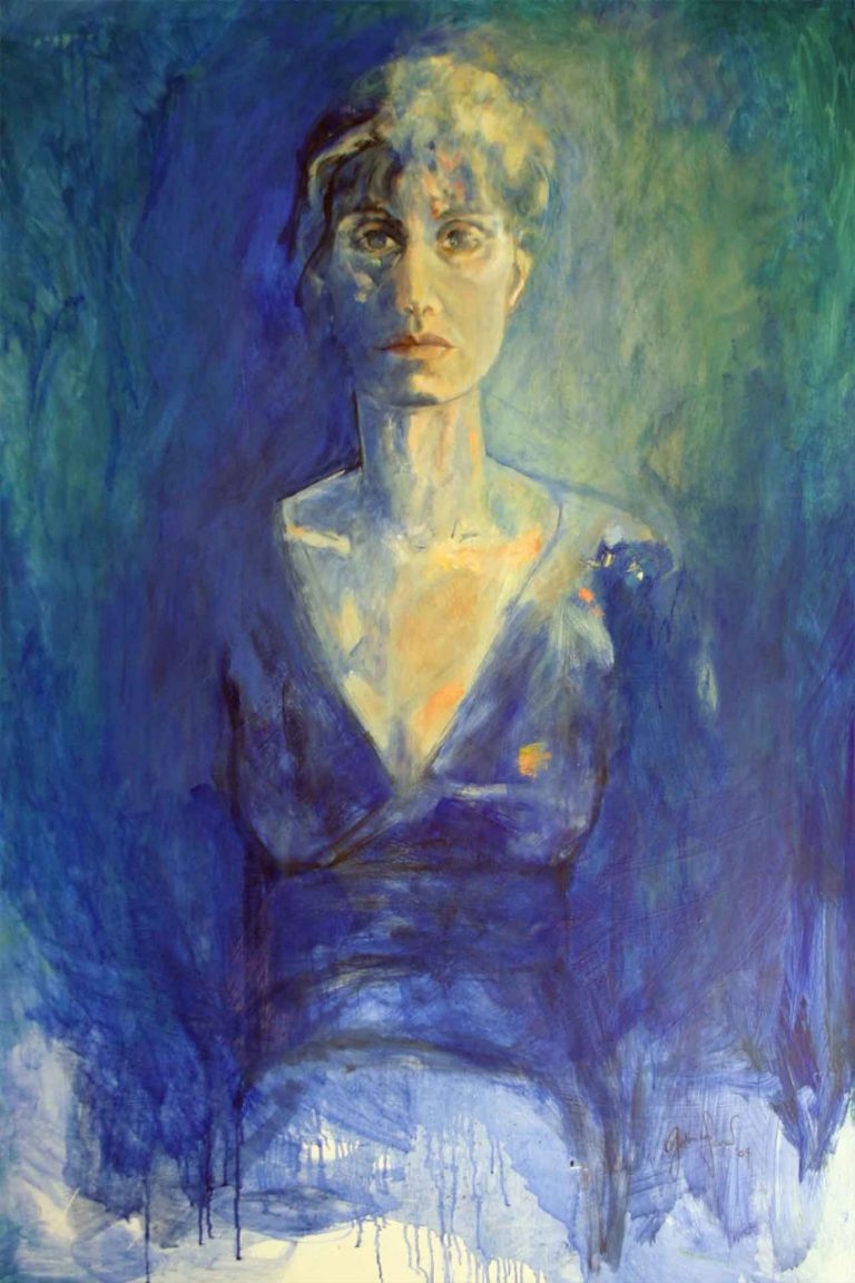 Dipinto: Ritratto blu